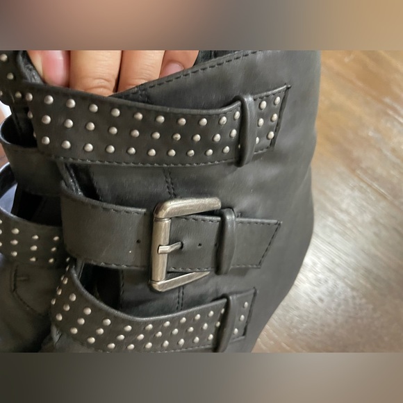 COMBAT BOOTS- charcoal gray- Size 7 - Picture 6 of 11